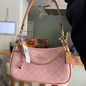Coach Powder Pink Teri Bag